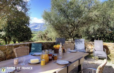 Gite n&deg;57081 Lumio - Corse - G&icirc;te &agrave; Lumio, Balagne, Haute-Corse, labellis&eacute; G&icirc;tes de France : la terrasse