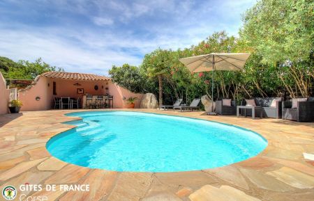 Gite à Porto Vecchio Corse du sud, labellisé Gîtes de France : la piscine Gite n°28371 Porto-Vecchio - Corse - Gite à Porto Vecchio Corse du sud, labellisé Gîtes de France : la piscine
