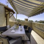 Gite &agrave; Sagone, la c&ocirc;te ouest, g&icirc;te labellis&eacute; g&icirc;tes de France, la terrasse 