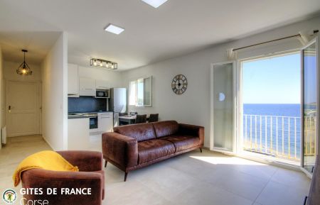 Gite n&deg;64531 Tomino - Corse - G&icirc;te &agrave; Macinaggio, Le Grand Bastia, Haute-Corse, labellis&eacute; G&icirc;tes de France : le s&eacute;jour/cuisine