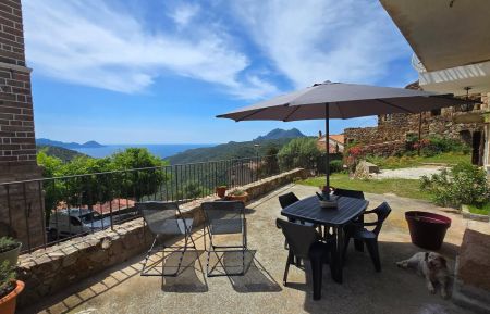 Gite n&deg;21372 Partinello - Corse - G&icirc;te partinello ,la vue sur mer 21372 Casa di a Ghjesgia 