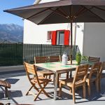 G&icirc;te &agrave; Corscia, Centre Corse, Haute Corse, labellis&eacute; G&icirc;tes de France : la terrasse