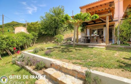 Gite n&deg;17722 Altag&egrave;ne - Corse - G&icirc;te &agrave; Altag&egrave;ne, le Sud Corse, Corse du Sud, labellis&eacute; G&icirc;tes de France: la terrasse