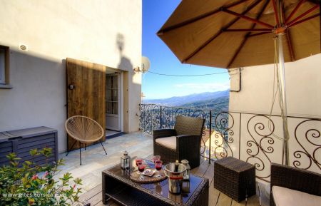 Gîte à Borgo, Grand Bastia, Haute-Corse, labellisé Gîtes de France : la terrasse Gite n°58392 Borgo - Corse - Gîte à Borgo, Grand Bastia, Haute-Corse, labellisé Gîtes de France : la terrasse