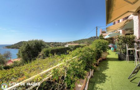 Gite n&deg;21703 Tiuccia - Corse - G&icirc;te &agrave; Tiuccia, la c&ocirc;te Ouest, Corse-du-Sud, labellis&eacute; G&icirc;tes de France : la vue