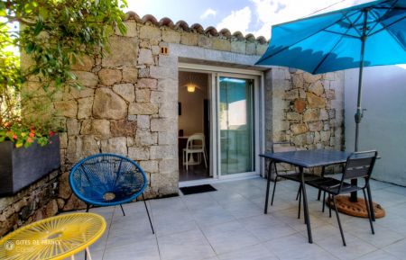 Gite n&deg;61951 Calvi - Corse - Appartement &agrave; Calvi, Balagne, Haute-Corse, labellis&eacute; G&icirc;tes de France : la terrasse