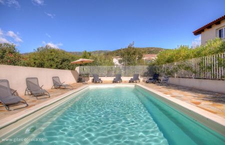Gite n&deg;19941 Figari - Corse - G&icirc;te &agrave; Figari, Sud-Corse, Corse du Sud, labellis&eacute; G&icirc;tes de France : la piscine