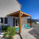 G&icirc;te &agrave; Farinole, Grand Bastia, haute-Corse, labellis&eacute; G&icirc;tes de France : l'entr&eacute;e du gite
