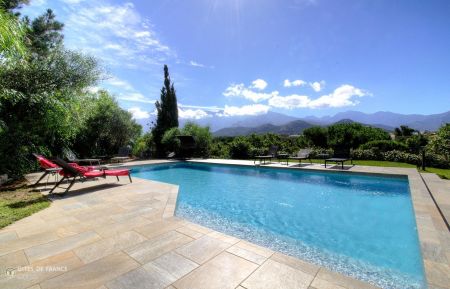 Gite n&deg;58512 Calvi - Corse - G&icirc;te &agrave; Calvi, Balagne, Haute-Corse, labellis&eacute; G&icirc;tes de France : la piscine
