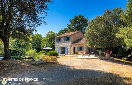 Gite n&deg;20201 Levie - Corse - G&icirc;te &agrave; L&eacute;vie, le Sud Corse labellis&eacute; G&icirc;tes de France : la b&acirc;tisse