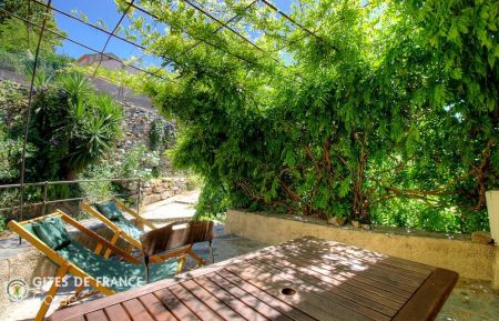 Gite n&deg;62381 Patrimonio - Corse - G&icirc;te &agrave; Patrimonio, Grand Bastia, Haute-Corse, labellis&eacute; G&icirc;tes de France : la terrasse