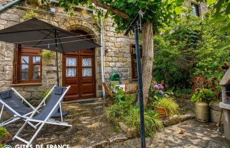 Gite n&deg;14992 Sollacaro - Corse - Gite &agrave; Sollacaro en Corse du Sud, labellis&eacute; G&icirc;tes de France : la terrasse